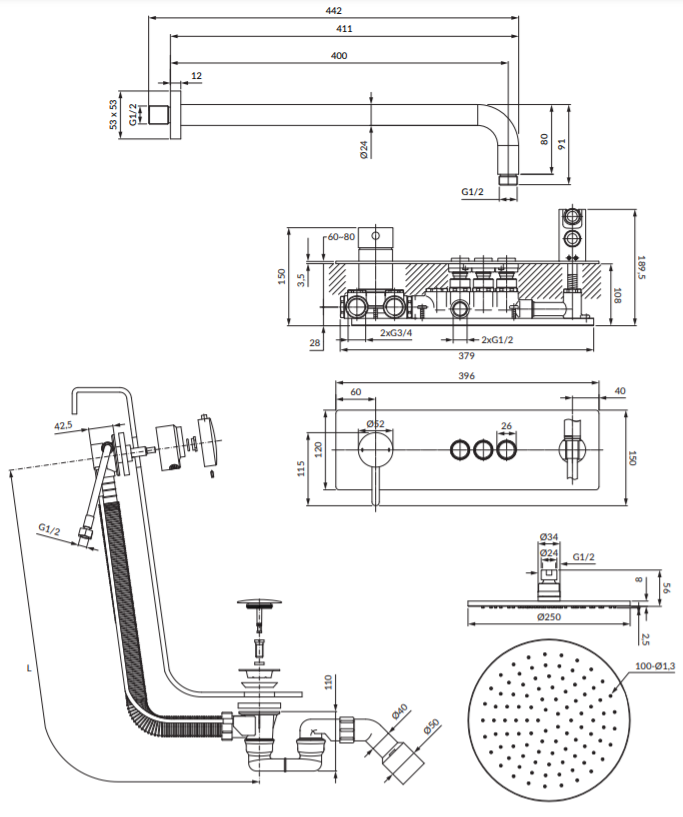 rysunek techniczny